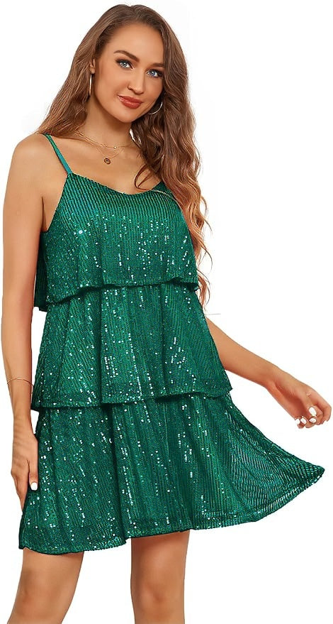 Robe Sequin Paillettée